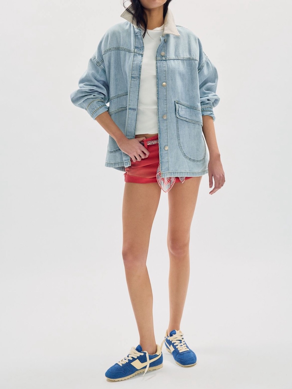 MAKE AN OFFER 💓 We The Free Lemon Denim Jacket - Picture 4 of 7